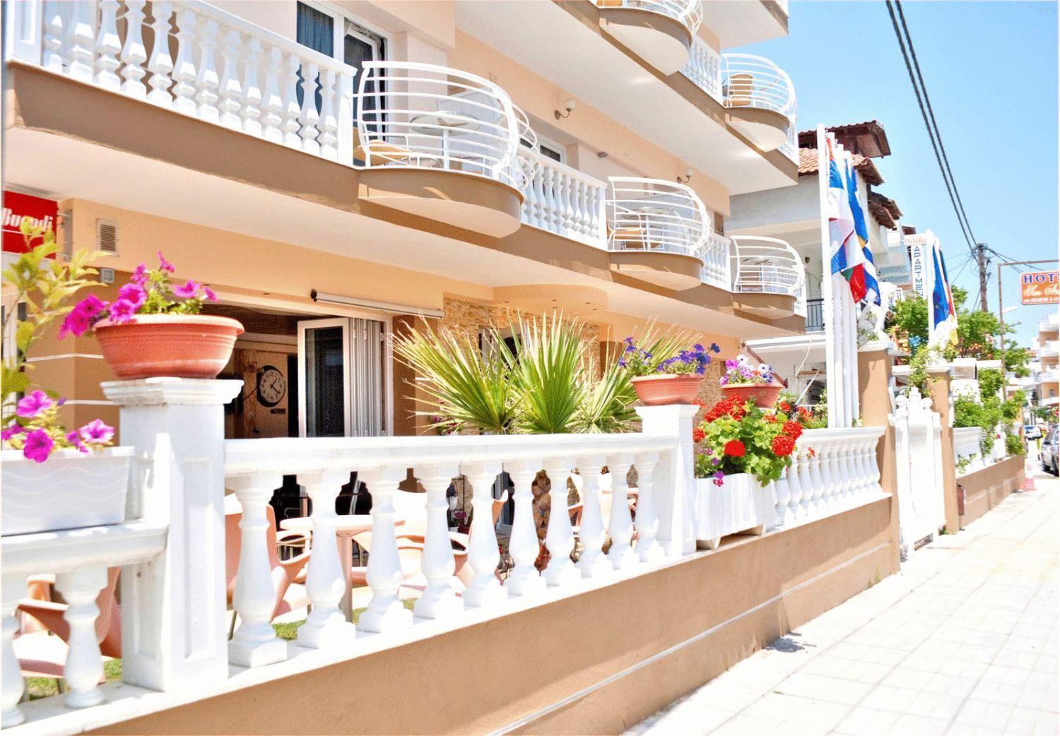 Hotel San Antonio Paralía Exterior foto
